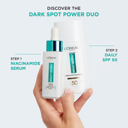 L’Oréal Paris Bright Reveal 12% [Niacinamide + Amino Sulfonic + Ferulic] Dark Spot Serum
