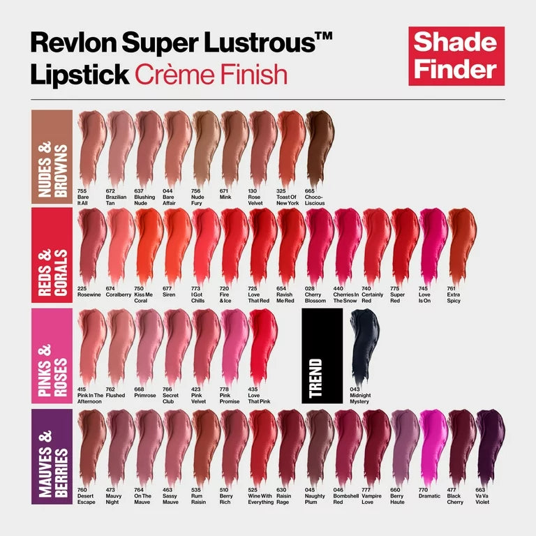 Revlon Super Lustrous Creme Lipstick