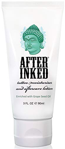 After Inked Tattoo Moisturizer & Aftercare Lotion 3oz Tube: Gateway