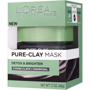L'Oreal Paris Pure Clay Mask Detox & BrightenL'Oreal Paris Pure Clay Mask Detox & Brighten