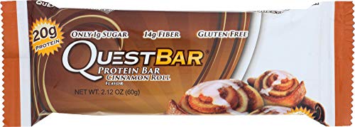 Quest Nutrition (ONLY 1 BAR) Protein Bar Cinnamon Roll: Gateway