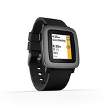 Pebble Time Smartwatch - Black: Cell Phones & Accessories