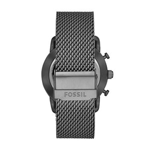 Fossil Hybrid Smartwatch - Q Commuter Smoke Stainless Steel FTW1161: Watches
