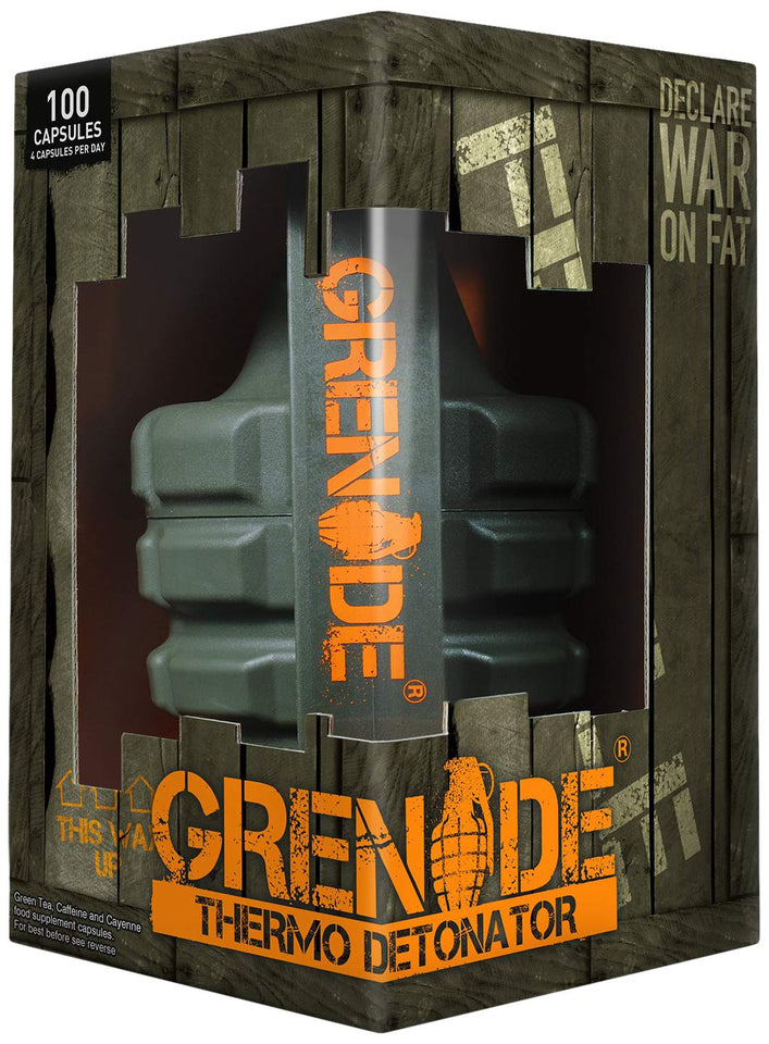 Grenade Thermo Detonator Weight Management Supplement, Tub of 100 Capsules