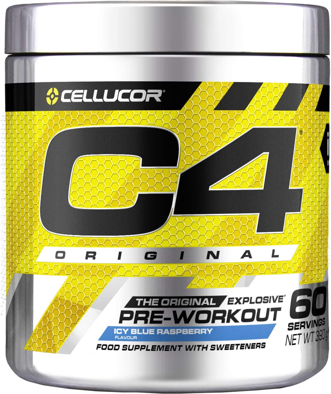 Cellucor C4 Original Pre Workout Powder Energy Drink with Creatine Monohydrate & Beta Alanine, 60 Servings