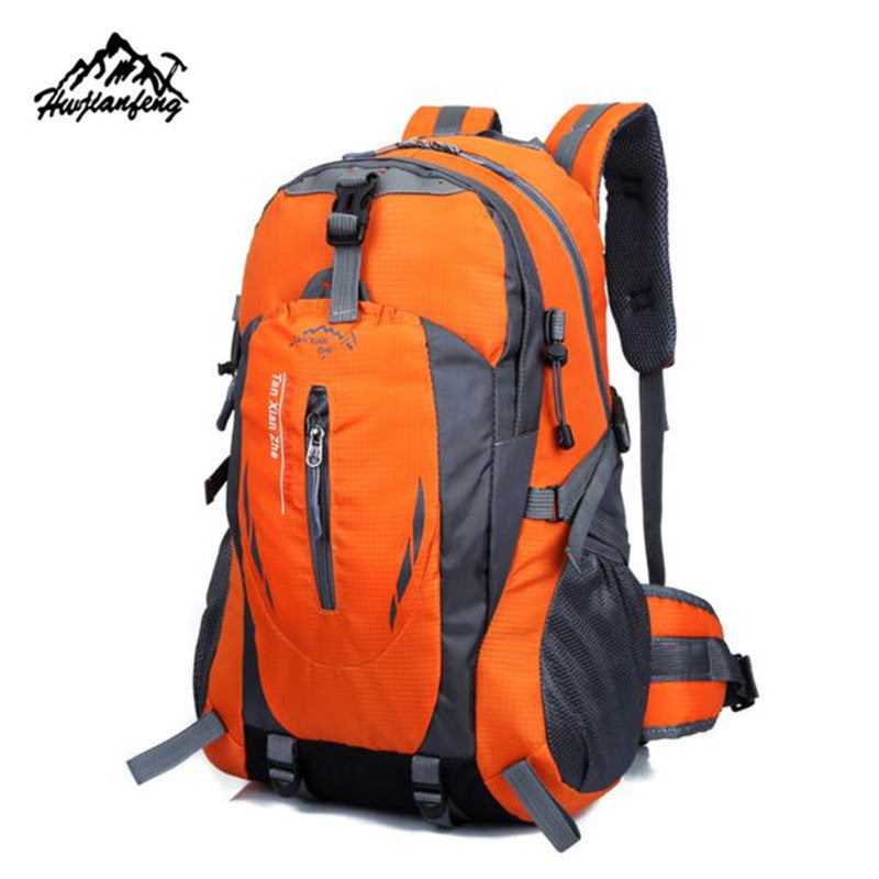 Brand 40L Outdoor mountaineering bag Hiking Camping Waterproof Nylon Travel Luggage Rucksack Backpack Bag F1#W21