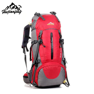 Brand  50L Outdoor  Mountaineering Backpack Waterproof Folding Shoulder Handbag Tote Beach Travel Luggage Bags F1#W21