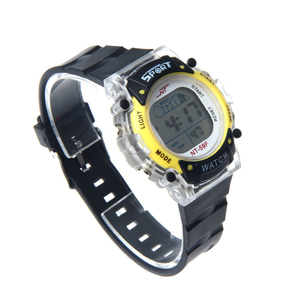 Colorful LED Electronic Sports Watch
