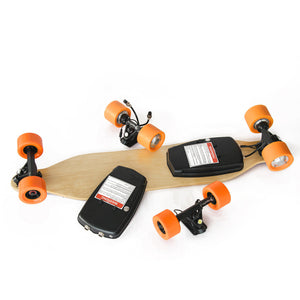 Max Kit - Dual motor electric Longboard 4 wheels electric skateboards with remote controller moped self balance scooters kits