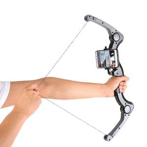 Newest Augmented Reality ABS Material  AR Archery Combines with BT Connection Virtual High-tech Bow-shaped Gaming